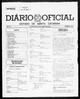 Diário Oficial do Estado de Santa Catarina. Ano 56. N° 14410 de 26/03/1992