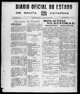 Diário Oficial do Estado de Santa Catarina. Ano 3. N° 644 de 21/05/1936