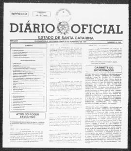 Diário Oficial do Estado de Santa Catarina. Ano 64. N° 15770 de 29/09/1997