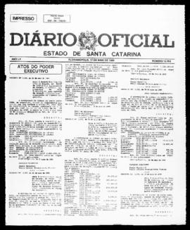 Diário Oficial do Estado de Santa Catarina. Ano 55. N° 13702 de 17/05/1989