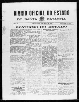 Diário Oficial do Estado de Santa Catarina. Ano 5. N° 1149 de 02/03/1938