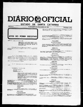 Diário Oficial do Estado de Santa Catarina. Ano 46. N° 11451 de 09/04/1980