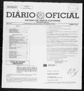 Diário Oficial do Estado de Santa Catarina. Ano 67. N° 16582 de 17/01/2001