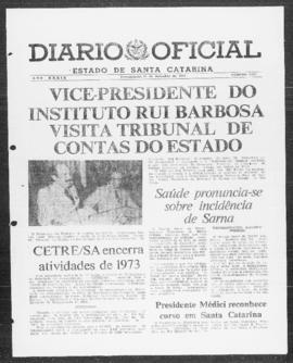 Diário Oficial do Estado de Santa Catarina. Ano 39. N° 9893 de 21/12/1973