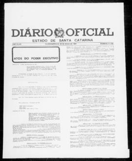 Diário Oficial do Estado de Santa Catarina. Ano 47. N° 11732 de 29/05/1981