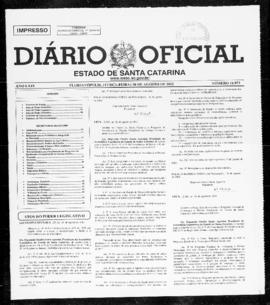 Diário Oficial do Estado de Santa Catarina. Ano 69. N° 16973 de 20/08/2002