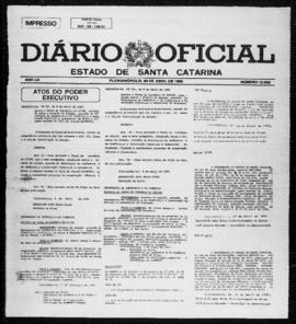 Diário Oficial do Estado de Santa Catarina. Ano 53. N° 12932 de 09/04/1986