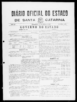 Diário Oficial do Estado de Santa Catarina. Ano 20. N° 5054 de 11/01/1954