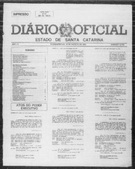Diário Oficial do Estado de Santa Catarina. Ano 55. N° 13765 de 16/08/1989