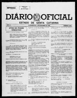 Diário Oficial do Estado de Santa Catarina. Ano 52. N° 12853 de 10/12/1985