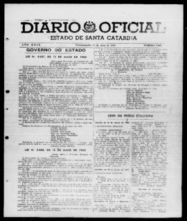 Diário Oficial do Estado de Santa Catarina. Ano 29. N° 7049 de 15/05/1962