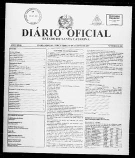 Diário Oficial do Estado de Santa Catarina. Ano 73. N° 18180 de 07/08/2007