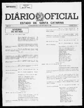 Diário Oficial do Estado de Santa Catarina. Ano 53. N° 13313 de 19/10/1987