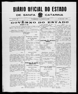 Diário Oficial do Estado de Santa Catarina. Ano 6. N° 1606 de 05/10/1939