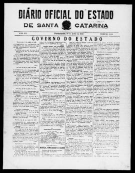 Diário Oficial do Estado de Santa Catarina. Ano 15. N° 3751 de 27/07/1948