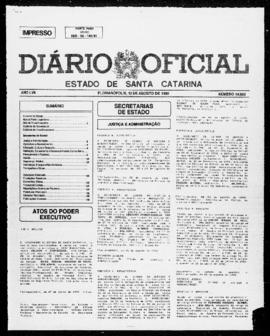 Diário Oficial do Estado de Santa Catarina. Ano 57. N° 14503 de 12/08/1992