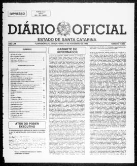 Diário Oficial do Estado de Santa Catarina. Ano 62. N° 15306 de 14/11/1995