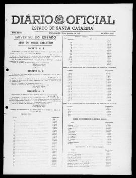 Diário Oficial do Estado de Santa Catarina. Ano 26. N° 6487 de 25/01/1960