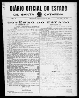 Diário Oficial do Estado de Santa Catarina. Ano 5. N° 1361 de 30/11/1938