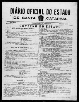 Diário Oficial do Estado de Santa Catarina. Ano 18. N° 4481 de 17/08/1951