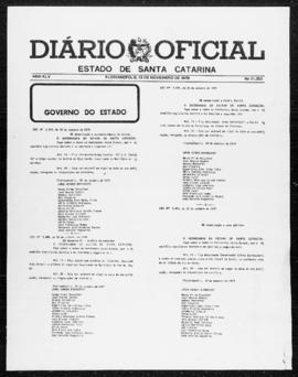 Diário Oficial do Estado de Santa Catarina. Ano 45. N° 11353 de 12/11/1979