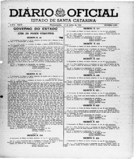 Diário Oficial do Estado de Santa Catarina. Ano 24. Nº 5894 de 11/07/1957