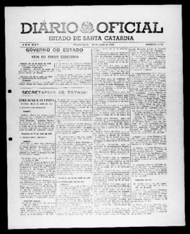 Diário Oficial do Estado de Santa Catarina. Ano 25. N° 6101 de 30/05/1958