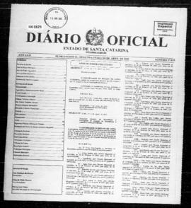 Diário Oficial do Estado de Santa Catarina. Ano 71. N° 17610 de 04/04/2005