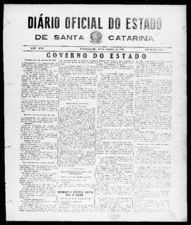 Diário Oficial do Estado de Santa Catarina. Ano 16. N° 4041 de 14/10/1949