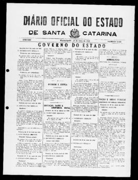 Diário Oficial do Estado de Santa Catarina. Ano 21. N° 5135 de 17/05/1954