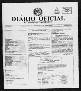 Diário Oficial do Estado de Santa Catarina. Ano 76. N° 18829 de 19/04/2010