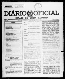 Diário Oficial do Estado de Santa Catarina. Ano 62. N° 15245 de 11/08/1995