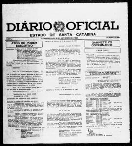 Diário Oficial do Estado de Santa Catarina. Ano 51. N° 12599 de 30/11/1984