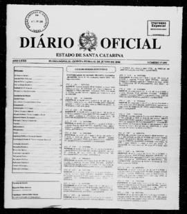 Diário Oficial do Estado de Santa Catarina. Ano 72. N° 17895 de 01/06/2006