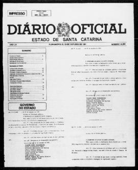 Diário Oficial do Estado de Santa Catarina. Ano 56. N° 14305 de 23/10/1991