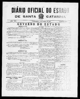 Diário Oficial do Estado de Santa Catarina. Ano 16. N° 4032 de 03/10/1949