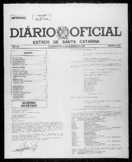 Diário Oficial do Estado de Santa Catarina. Ano 57. N° 14578 de 01/12/1992