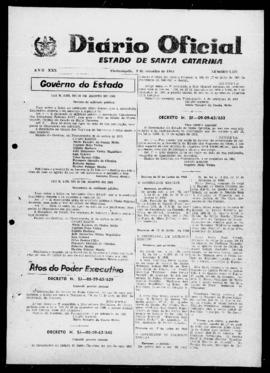 Diário Oficial do Estado de Santa Catarina. Ano 30. N° 7372 de 09/09/1963