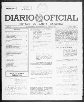 Diário Oficial do Estado de Santa Catarina. Ano 62. N° 15205 de 16/06/1995