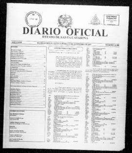 Diário Oficial do Estado de Santa Catarina. Ano 73. N° 18206 de 13/09/2007