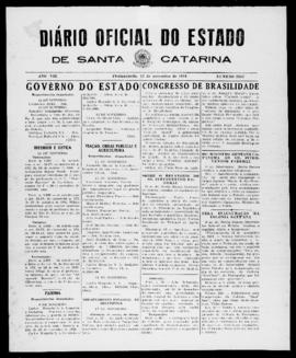Diário Oficial do Estado de Santa Catarina. Ano 8. N° 2142 de 17/11/1941