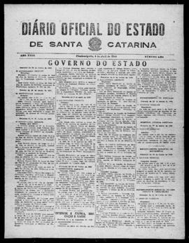 Diário Oficial do Estado de Santa Catarina. Ano 18. N° 4391 de 04/04/1951