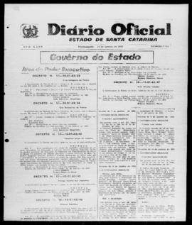 Diário Oficial do Estado de Santa Catarina. Ano 29. N° 7214 de 18/01/1963