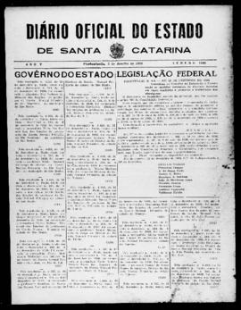 Diário Oficial do Estado de Santa Catarina. Ano 5. N° 1390 de 05/01/1939