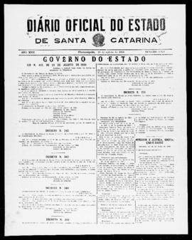 Diário Oficial do Estado de Santa Catarina. Ano 17. N° 4246 de 28/08/1950
