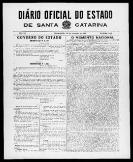 Diário Oficial do Estado de Santa Catarina. Ano 11. N° 2928 de 23/02/1945