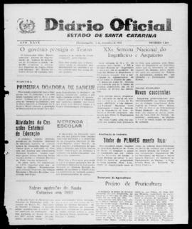 Diário Oficial do Estado de Santa Catarina. Ano 29. N° 7187 de 06/12/1962
