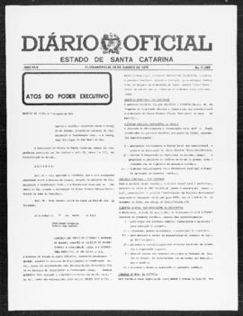 Diário Oficial do Estado de Santa Catarina. Ano 45. N° 11289 de 09/08/1979
