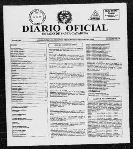 Diário Oficial do Estado de Santa Catarina. Ano 75. N° 18779 de 01/02/2010