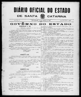 Diário Oficial do Estado de Santa Catarina. Ano 5. N° 1407 de 26/01/1939